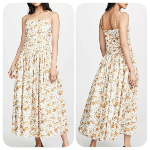 Petersyn Garbo Casual Maxi Dress Valencia Medium New NWT Reg $395 - Picture 1 of 12